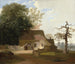 Cottage scène - George Caleb Bingham — weergave van het kunstwerk