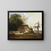 Cottage scène - George Caleb Bingham — ingelijst kunstwerk aan de muur