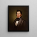 Algemeen Richard Gentry - George Caleb Bingham — ingelijst kunstwerk aan de muur