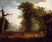 Landschap met vee - George Caleb Bingham — weergave van het kunstwerk