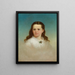 Mademoiselle Julia Eveline Drennon - George Caleb Bingham — ingelijst kunstwerk aan de muur