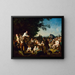 Discours sur une souche - George Caleb Bingham — ingelijst kunstwerk aan de muur