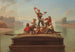 Le Joyeux Batelier - George Caleb Bingham — weergave van het kunstwerk