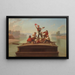 Le Joyeux Batelier - George Caleb Bingham — ingelijst kunstwerk aan de muur