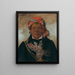 BdA-Sin Chef de la tribu - George Catlin — ingelijst kunstwerk aan de muur