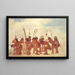 Dans van de Strijders in Fort Snelling - George Catlin — ingelijst kunstwerk aan de muur