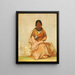 Chee-A-Ex-E-Co Meisje van een hert zonder hart - George Catlin — ingelijst kunstwerk aan de muur