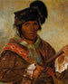 Co-Ee-H-Jo een chef - George Catlin — weergave van het kunstwerk