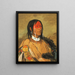 Eeh-Tow-Wes-Ka-Zeet Degene die ogen achter zich heeft, ook bekend als Gebroken Arm, is een dapperheid van de eerste orde - George Catlin — ingelijst kunstwerk aan de muur