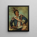 Schildersij Tortue serpentine H-Tchoo-Tc-Knee, een gemengde - George Catlin — ingelijst kunstwerk aan de muur