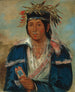 Keemornia No English a Dandy - George Catlin — weergave van het kunstwerk