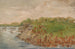 Ojibwa schilderij dat de watervallen van Saint Anthony omringt - George Catlin — weergave van het kunstwerk