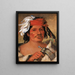 Sénèque Steele, un grand libertin - George Catlin — ingelijst kunstwerk aan de muur