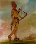 Shin-Ga-Ws-Sa Bel Oiseau - George Catlin — weergave van het kunstwerk