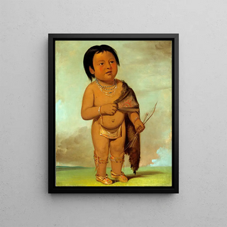 George Catlin - TchaAsKaDing Grandson of Buffalo Bulls Back Fat.webp