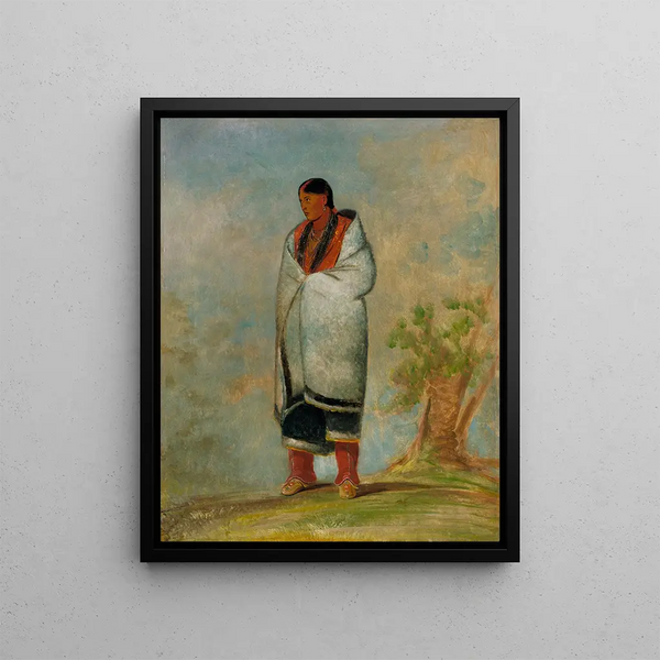 George Catlin - WaQuthEQua The Bucks Wife Wife of The Whale.webp