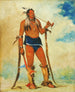 WahCheeHhsKa The man who puts everything outside - George Catlin — artwork view