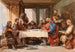 Moines à table - George Cattermole — weergave van het kunstwerk