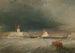 Port per stormachtige dag - George Chambers — weergave van het kunstwerk