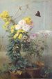 Zonne herfstlicht - George Cochran Lambdin — weergave van het kunstwerk