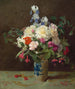 Bloemenvaas - George Cochran Lambdin — weergave van het kunstwerk