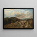 À la moisson - George Cole — ingelijst kunstwerk aan de muur
