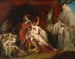 Achille, mad with grief over the loss of Patroclus, rejects Thetis' consolation - George Dawe — artwork view