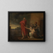 Andromaque imploring Ulysses to spare the life of her son - George Dawe — framed artwork on a wall