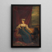 Portret van prinses Charlotte van Wales - George Dawe — ingelijst kunstwerk aan de muur