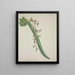 Mon Jardin à Ceylan Pl011 - George De Alwis — framed artwork on a wall