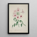 My Garden in Ceylon Pl013 - George De Alwis — framed artwork on a wall