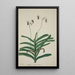 Mon jardin à Ceylan Pl017 - George De Alwis — framed artwork on a wall