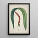 Mon Jardin à Ceylan Pl041 - George De Alwis — framed artwork on a wall