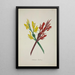 My Garden in Ceylon Pl049 - George De Alwis — framed artwork on a wall