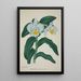 Mon Jardin à Ceylan Pl060 - George De Alwis — framed artwork on a wall