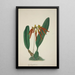 Mon Jardin à Ceylan Pl065 - George De Alwis — framed artwork on a wall