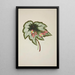 My Garden in Ceylon Pl235 - George De Alwis — framed artwork on a wall