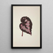 Mon Jardin à Ceylan Pl249 - George De Alwis — framed artwork on a wall