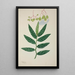 My Garden in Ceylon Pl258 - George De Alwis — framed artwork on a wall