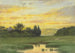 West Rock gezien vanaf West River - George Edward Candee — weergave van het kunstwerk