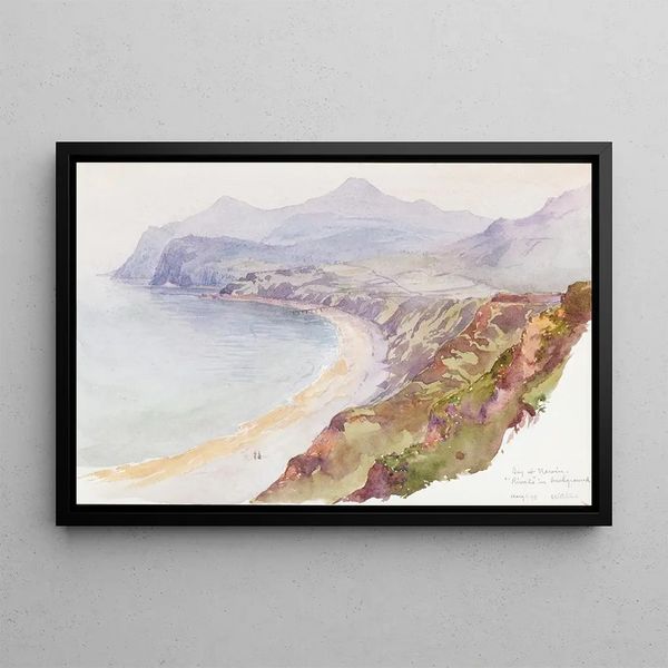 George Elbert Burr - Bay at Nevin Wales.webp