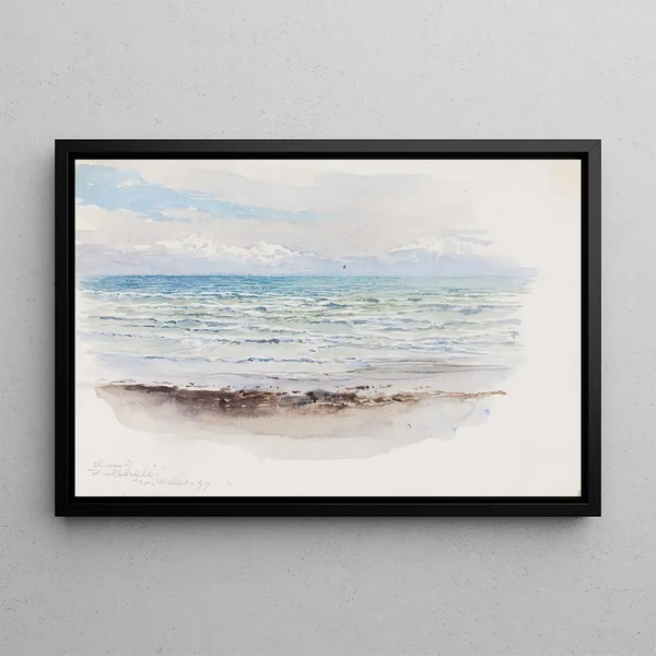 George Elbert Burr - Shore at Pwllheli N Wales.webp