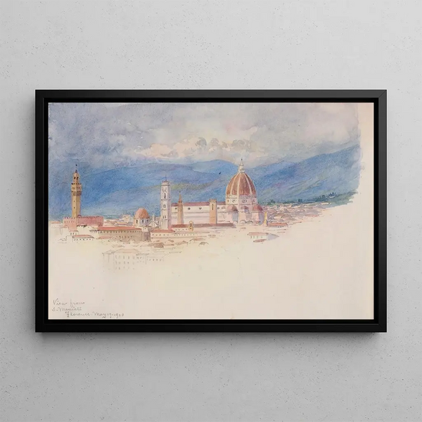 George Elbert Burr - View from S Miniato Florence.webp