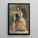 Les Forces de la Vieille Angleterre - George Elgar Hicks — framed artwork on a wall