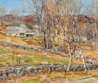 George Gardner Symons - Farmstead and Stone Fence.webp