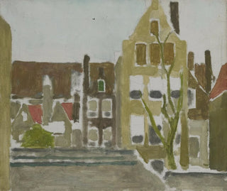 George Hendrik Breitner - A Group of Houses.webp