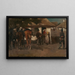 Cantonnement des troupes - George Hendrik Breitner — framed artwork on a wall