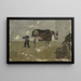 Blacksmith with Gray - George Hendrik Breitner — framed artwork on a wall