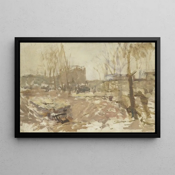 George Hendrik Breitner - Bouwterrein aan de De Clercqstraat.webp