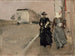Rafale de vent - George Hendrik Breitner — weergave van het kunstwerk